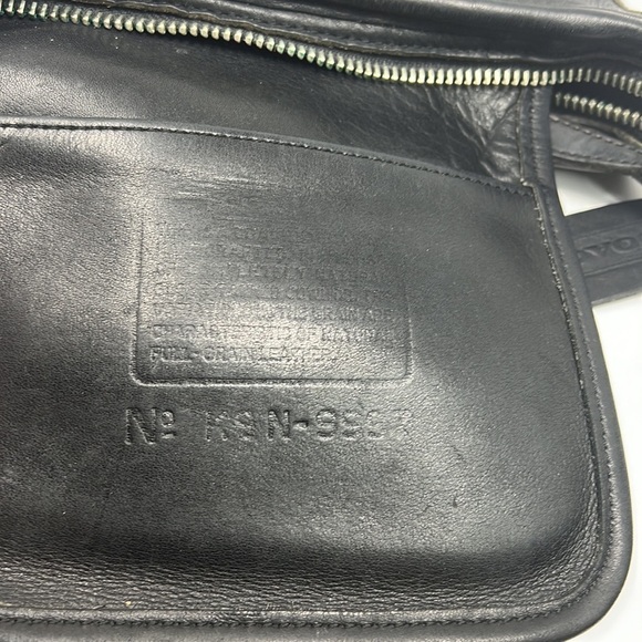 Coach Legacy K9N-9997 Black Leather Crossbody Shoulder Zip Bag - Picture 14 of 14